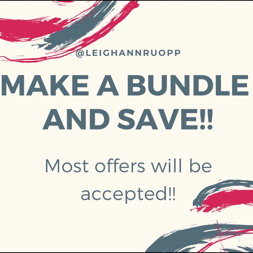 I am very open to offers!!